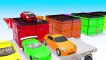 Learning Colors for Children with Street Vehicles Speed Breakers Color Water Tracks Kids Cars