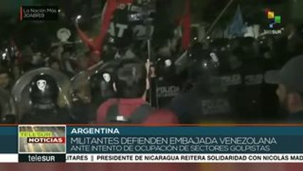 Argentina: policía reprime a manifestantes que expresaban apoyo a Vzla