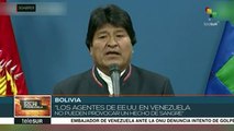 Pdte. Evo Morales condena el intento de golpe de Estado en Venezuela