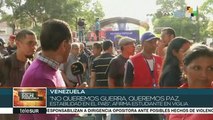 Pueblo venezolano: No queremos guerra, queremos paz y estabilidad