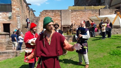 Le château de Lichtenberg à l'heure médiévale