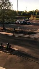 Geese Attack Woman Just trying to Go To Work!