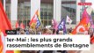 Les plus grands rassemblements du 1er-Mai en Bretagne