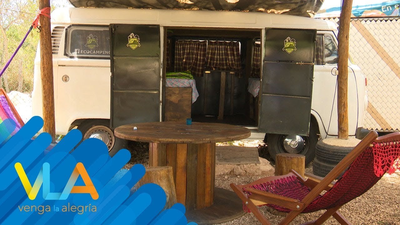 ¿Te imaginas DORMIR DENTRO DE UN VOCHO? Ahora es posible | Venga la Alegría