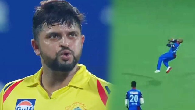 IPL 2019 CSK vs DC: Suresh Raina is dismissed by Jagdeesh Suchith for 59 | वनइंडिया हिंदी
