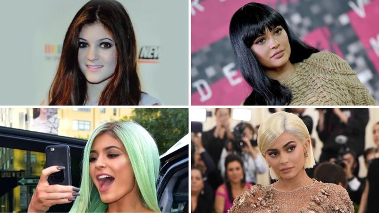 Kylie Jenner's 21-Year Hair Journey