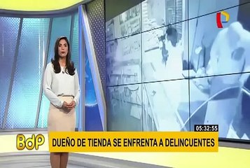 San Martín: dueño de tienda se enfrentó a asaltantes
