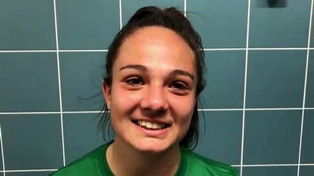 Coupe LAuRA Foot Féminine – Manon GRIMAUD réagit après la qualification de l’AS SAINT-ETIENNE B au FC PONTCHARRA SAINT-LOUP