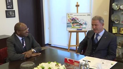 Bakan Akar, Tanzanyalı Mevkidaşıyla Görüştü