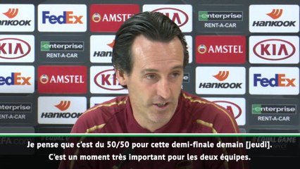 Demies - Emery : "C'est du 50/50, ce sera très difficile"