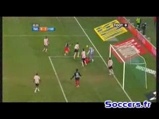 Pauleta 101ème buts pour le PSG contre Toulouse