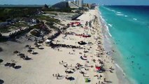 Cancún Playa delfines  60 fps