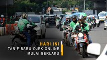 Hari Ini, Tarif Baru Ojek Online Mulai Berlaku