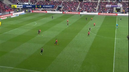 Rennes 2-0 Monaco Adrien Hunou Goal 01.05.2019 FRANCE:  Ligue 1