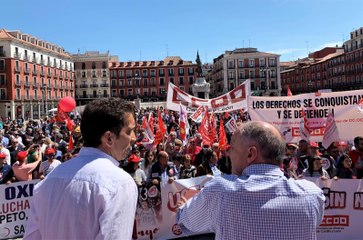 4.000 personas reivindican el 1 de mayo en Valladolid