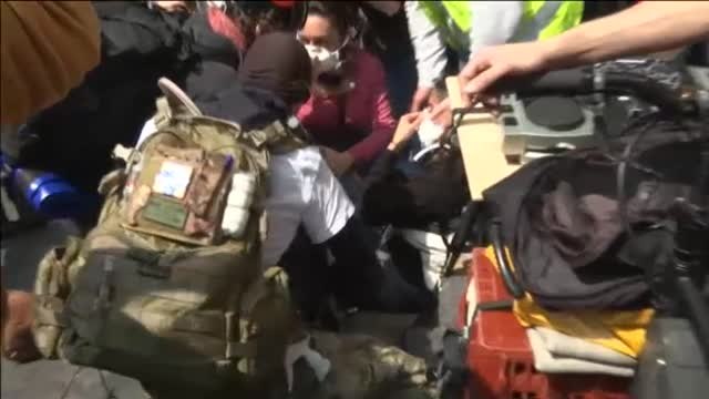 Graves disturbios en las calles de París por el Día Internacional de los Trabajadores