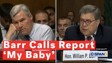 Attorney General William Barr Calls Mueller Report 'My Baby'