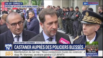 Christophe Castaner: "Entre 800 et 1000 personnes ont constitué des black blocs"