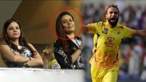 IPL 2019 CSK vs DC: Imran Tahir's wife Sumayya Dildar seen in Chepauk Stadium | वनइंडिया हिंदी