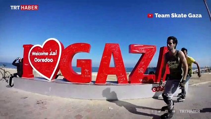 Gazze kaykay takımı imkansızlıklara meydan okuyor