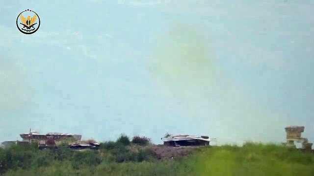 الجبهة الوطنية للتحرير تدمر دبابة لميليشيا أسد بريف حماة