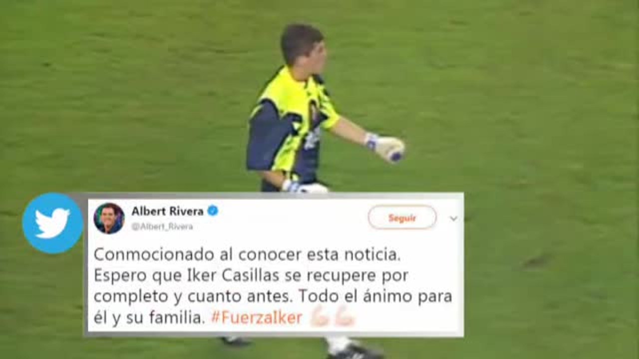 Las redes sociales se inundan con mensajes de apoyo a Iker Casillas