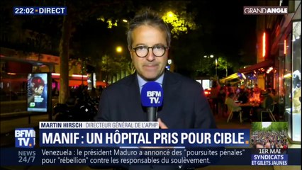 Hôpital pris pour cible à Paris: le directeur général de l'APHP dénonce un acte "rarissime et très grave"