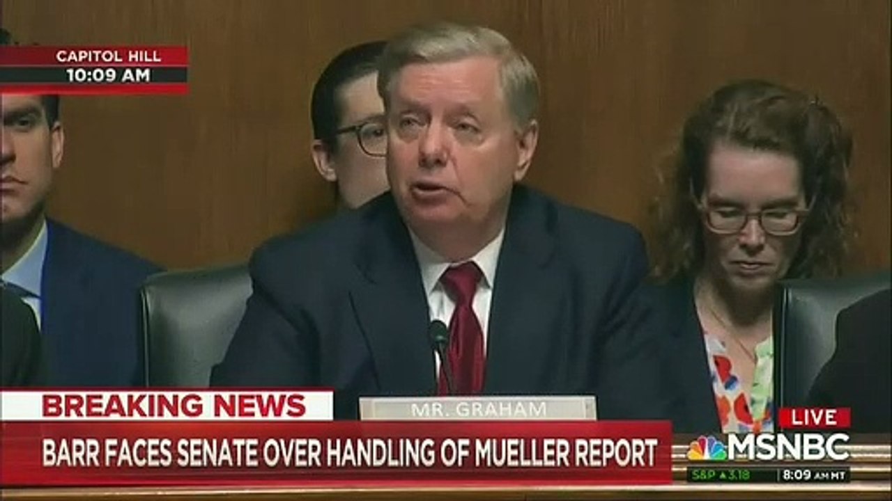 MSNBC Hosts Fact-Check Lindsey Graham During Barr Hearing