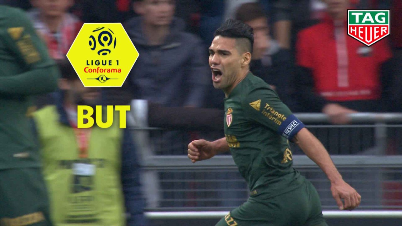 But Radamel FALCAO (75ème) / Stade Rennais FC - AS Monaco - (2-2) - (SRFC-ASM) / 2018-19