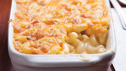 Macaronis gratinés au fromage (mac and cheese)