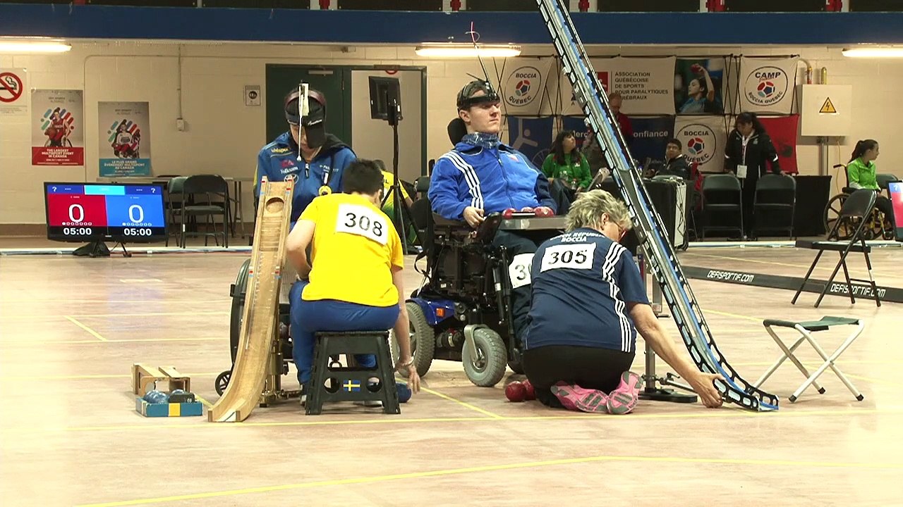 2019-05-01-Défi_Sportif-Boccia-Terrain_3-Maria Bjurstrom_SWE_vs_Adam Peska_CZE