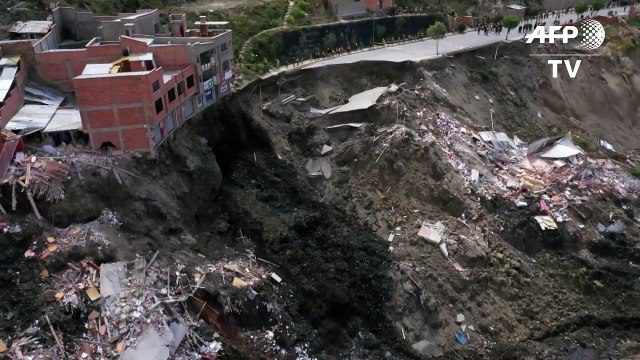 Desabamentos em La Paz