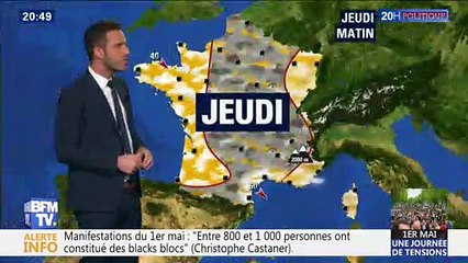 La météo pour ce jeudi 2 mai 2019