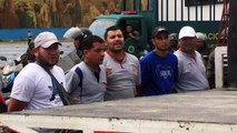 Enfrentamientos entre manifestantes y policía en Caracas