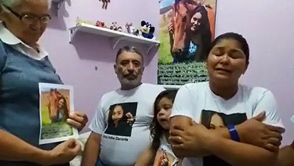 mãe de Danielle, Joelma Oliveira, diz emocionada que o homem se fazia de "coitadinho" e "bonzinho"