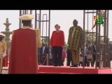 RTB/Visite de travail de la chancelière de l’allemande Angela Merkel au Burkina Faso