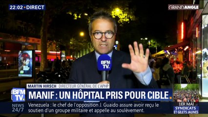 Manif: Un hôpital pris pour cible (1/2)