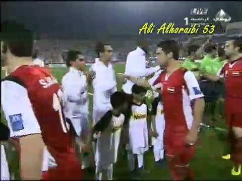 الشوط الاول مباراة سوريا و السعودية 2-1 كاس اسيا 2011