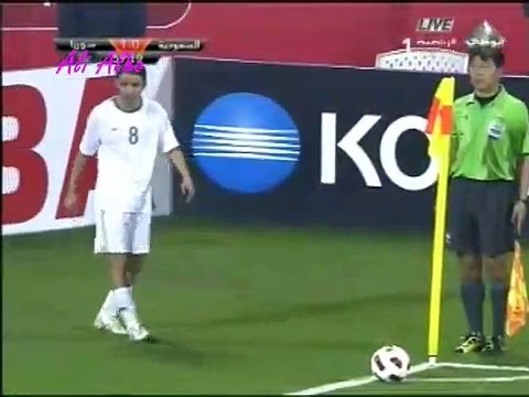 الشوط الثاني مباراة سوريا و السعودية 2-1 كاس اسيا 2011