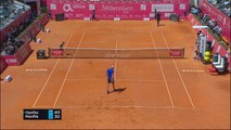 Estoril - Monfils domine le géant Opelka malgré le vent