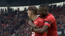Hunou's early brace to give Rennes a double lead