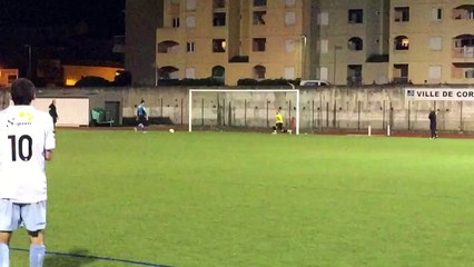 #R2 #ChallengeAlexStra USC CORTE 2(12)-2(11) EF BASTIA  #USCCEFB But Antoine Casta