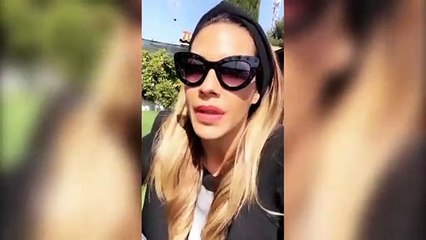 Tamara Gorro posa con ropa "robada" de Ezequiel Garay