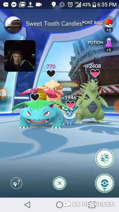 Look like a gym battle.