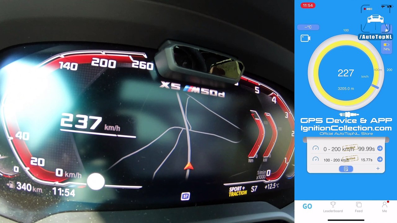 2019 BMW X5 M50d G05 400HP ACCELERATION & TOP SPEED 0-259km/h LAUNCH CONTROL by AutoTopNL