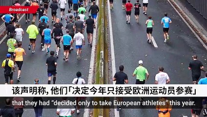 ChinesePod Today: Trieste Marathon Revoked Ban on African Athletes (simp. characters)