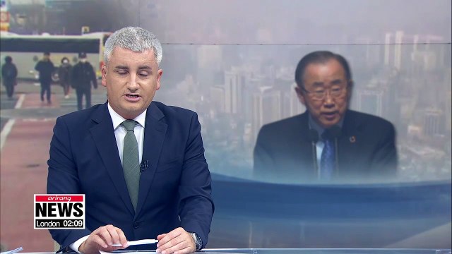 Ban Ki-moon to call for bipartisan parliamentary support to tackle fine-dust pollution