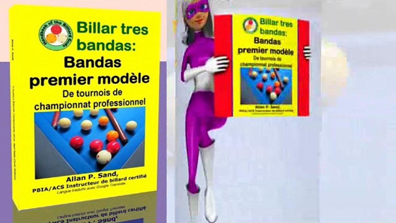 Livre vidéo pour Billar tres bandas: Bandas premier modèle (fr)