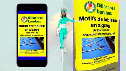 Livre vidéo pour Billar tres bandas: Motifs de tableau en zigzag (fr)