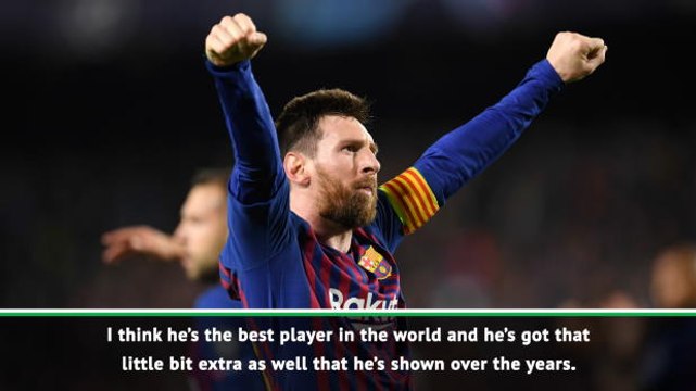 He's the best player in the world - Van Dijk and Robertson on Messi